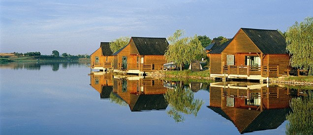 Häuser auf der Saône