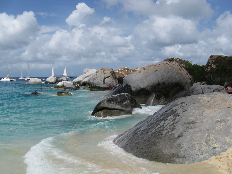 Segelroute auf den British Virgin Islands
