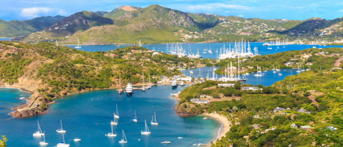Segelziele auf Antigua und Barbuda