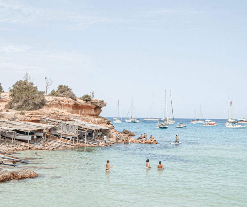 Mit dem Motorboot von Ibiza nach Formentera