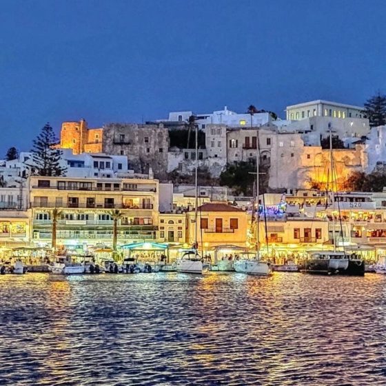 Ein Dorf auf einer griechischen Insel