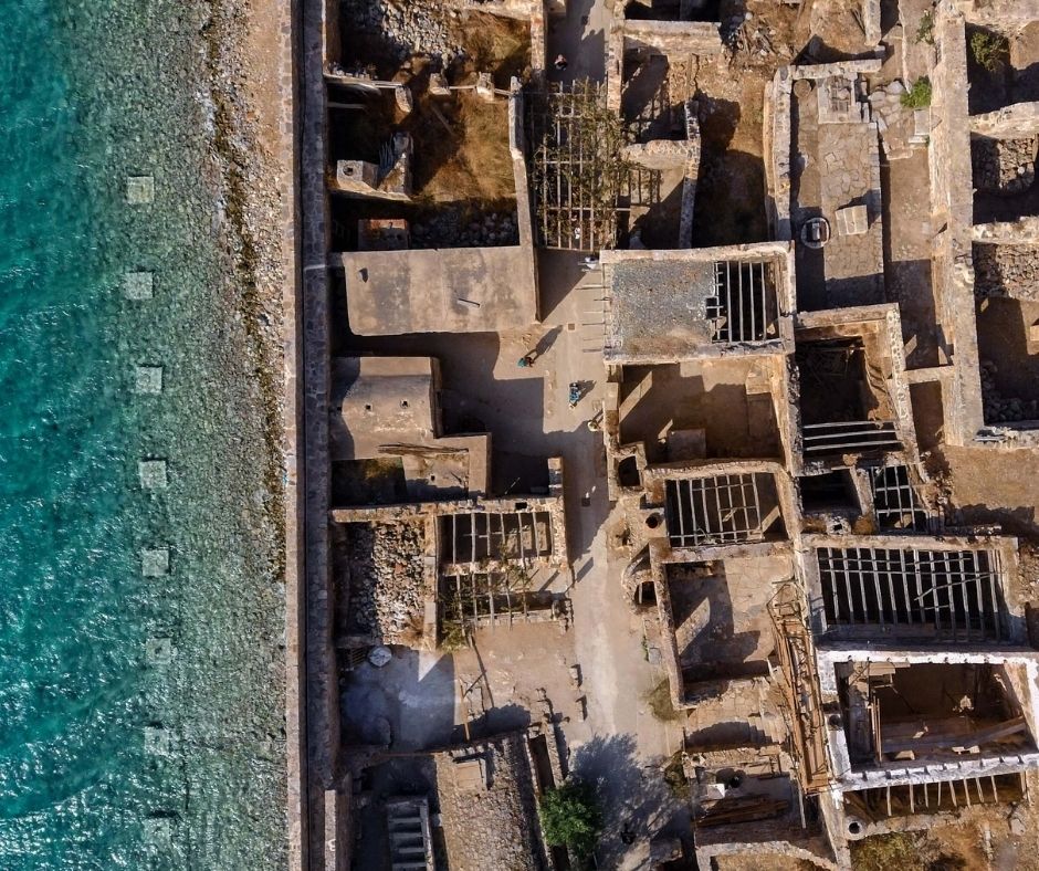 Ruinen direkt am Wasser auf Kreta!