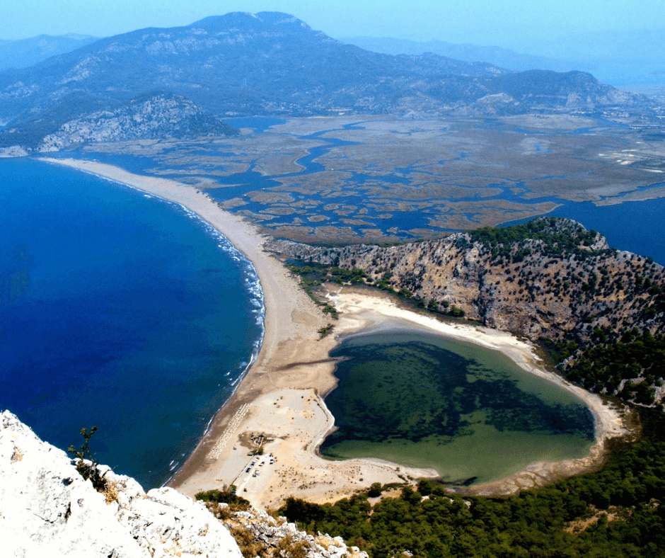 İztuzu-Strand in der Türkei;