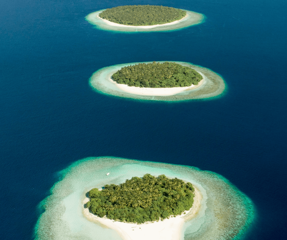 Atolle Malediven, Inseln im Indischen Ozean
