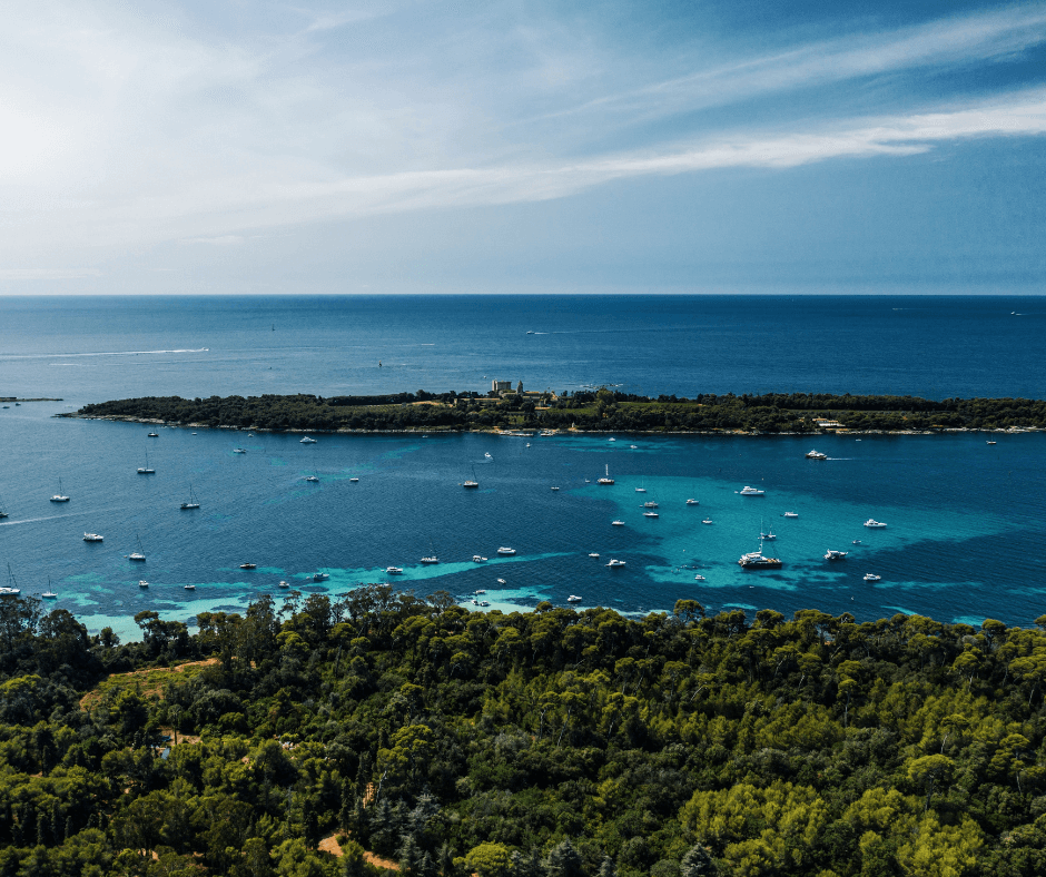 Die Lerins Inseln an der Còte d´Azur laden zu einem Schnorchelurlaub ein 