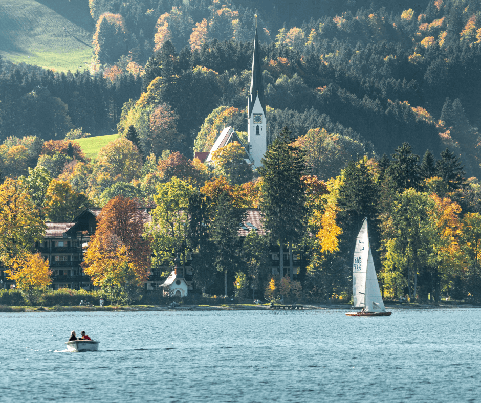 Die schönsten Seen in Bayern - Der Tegernsee. 