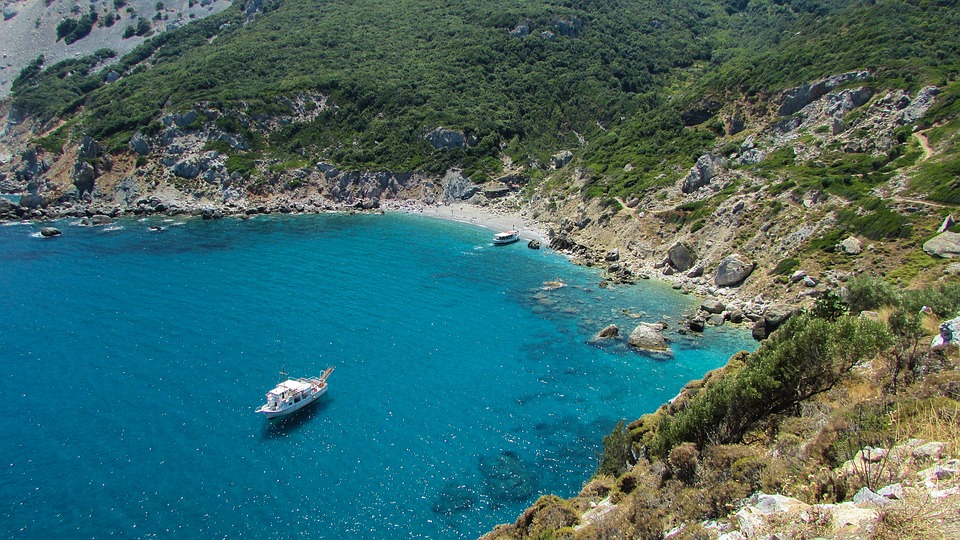 Navegar por Grecia: Skiathos