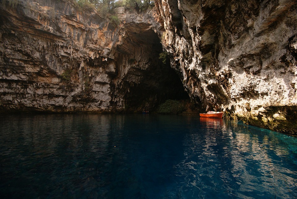 Las cuevas de Melessani