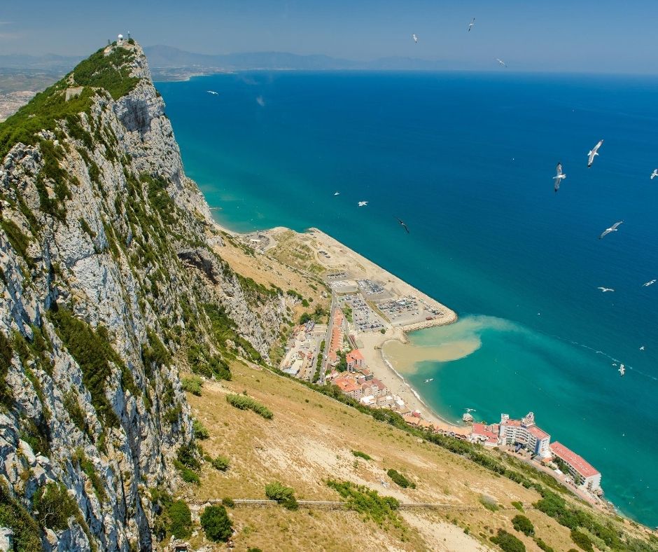 Foto del Peñon de Gibraltar 