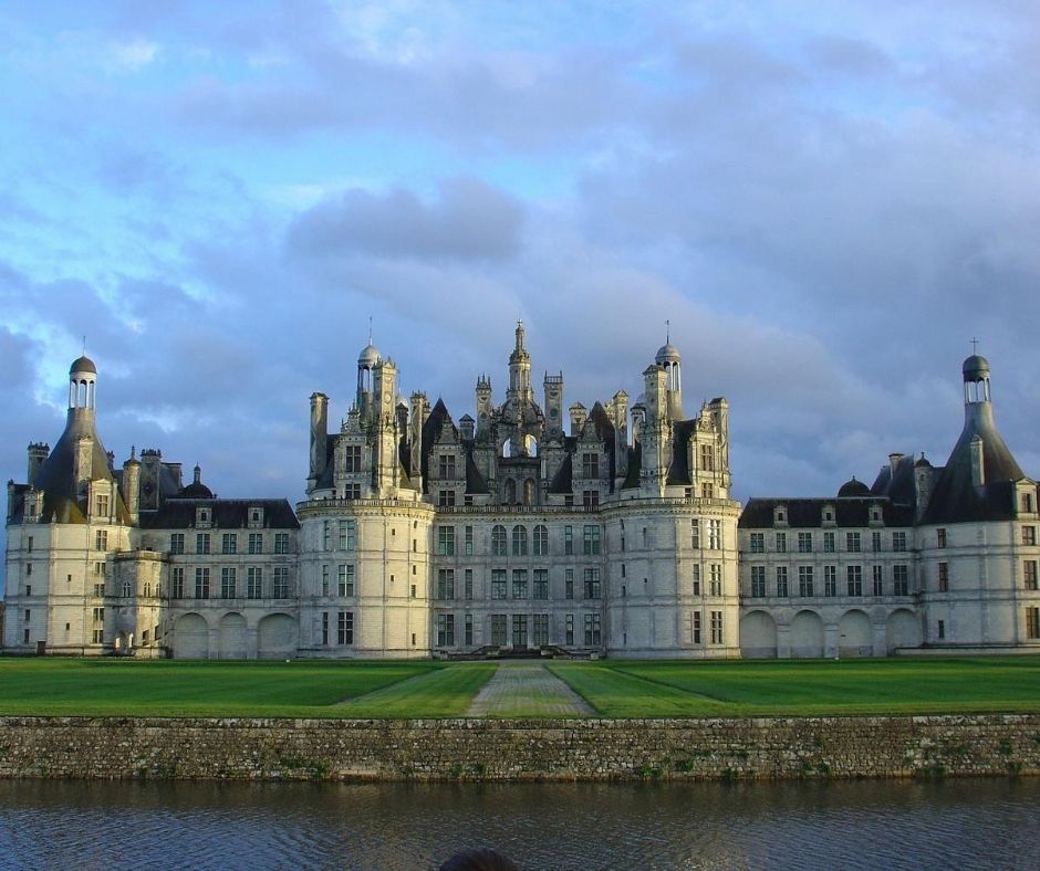 Photo des châteaux situés dans le cours moyen et inférieur de la Loire