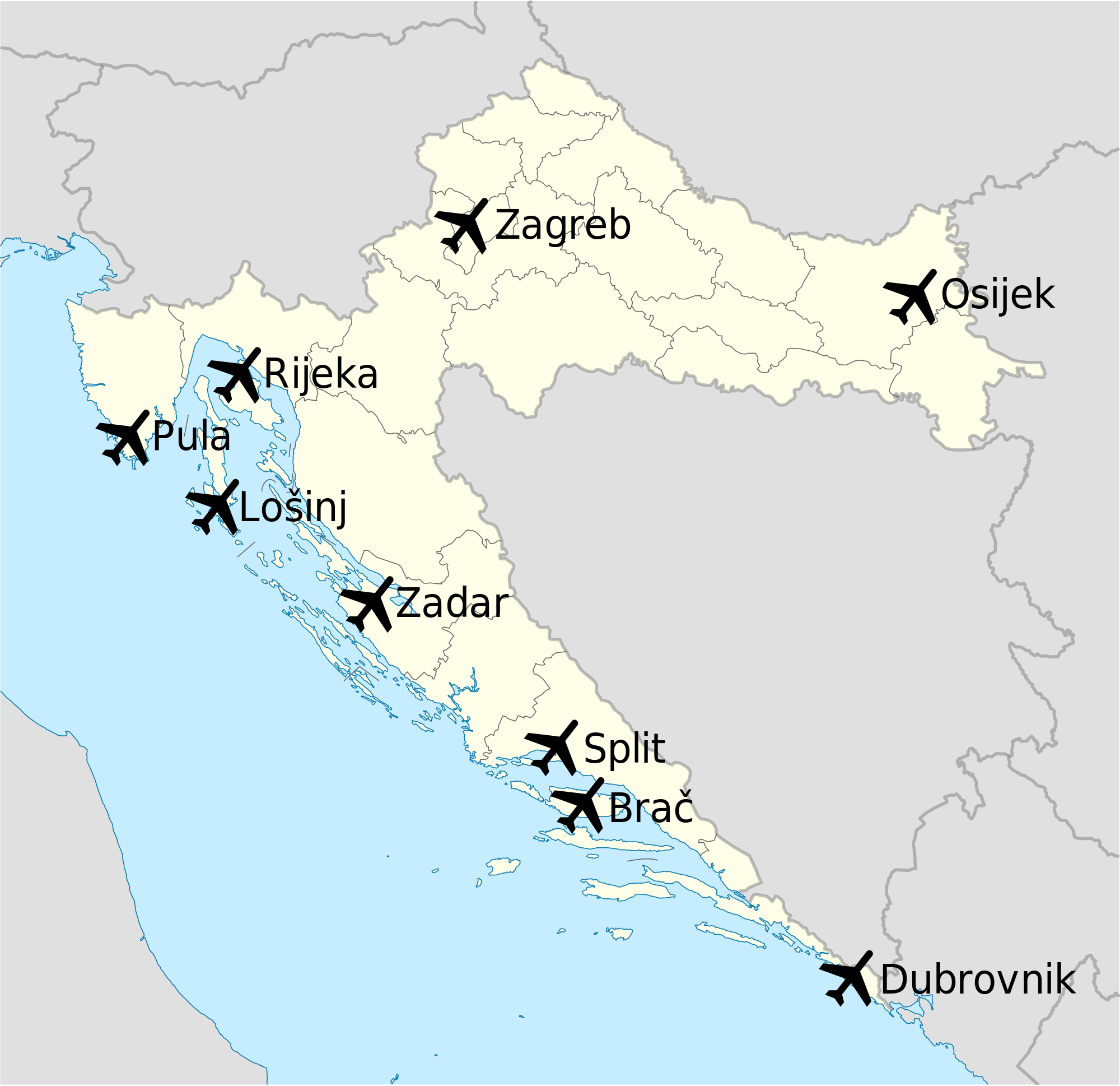 navigare in croazia