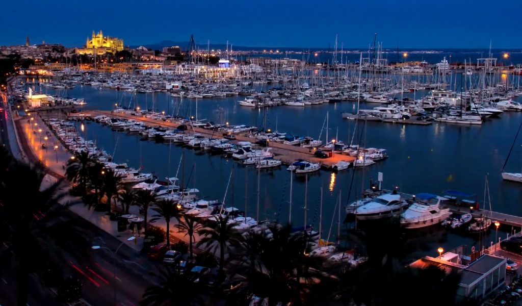 Zeilvakantie Mallorca - De haven van Palma de Mallorca