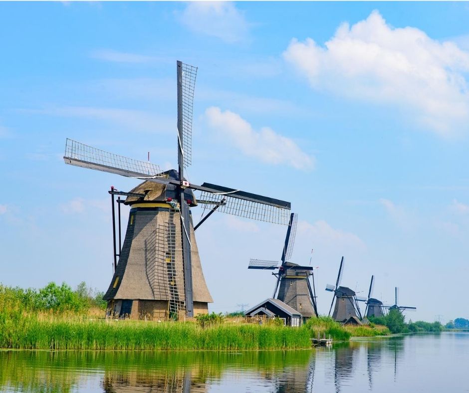 Het ongelooflijke en groene Rotterdam laat zijn molens zien