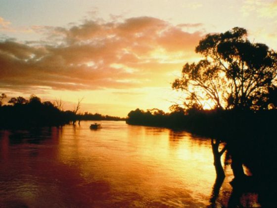 Murray River sailing route