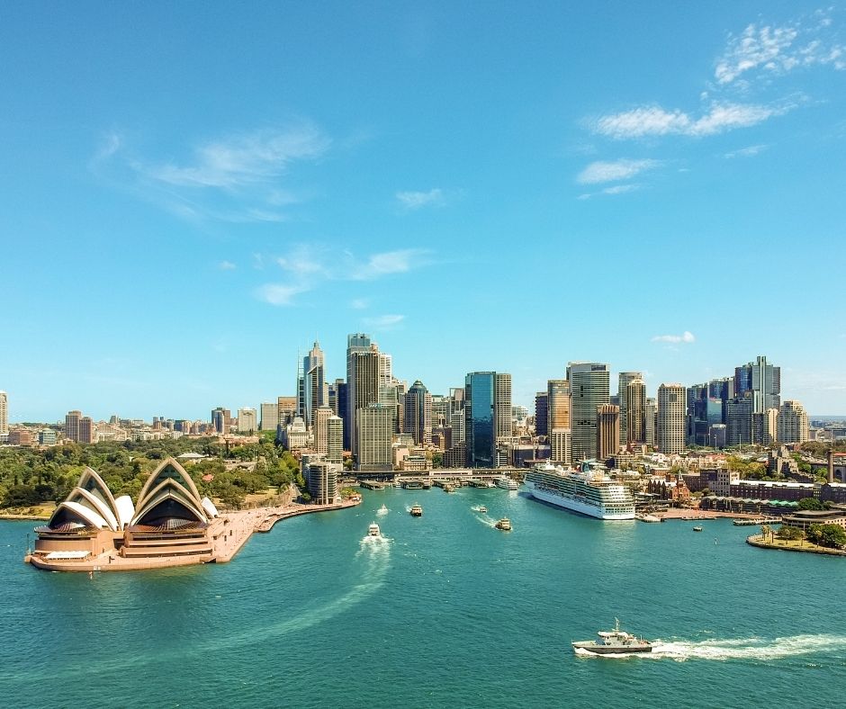 sailing sydney harbour