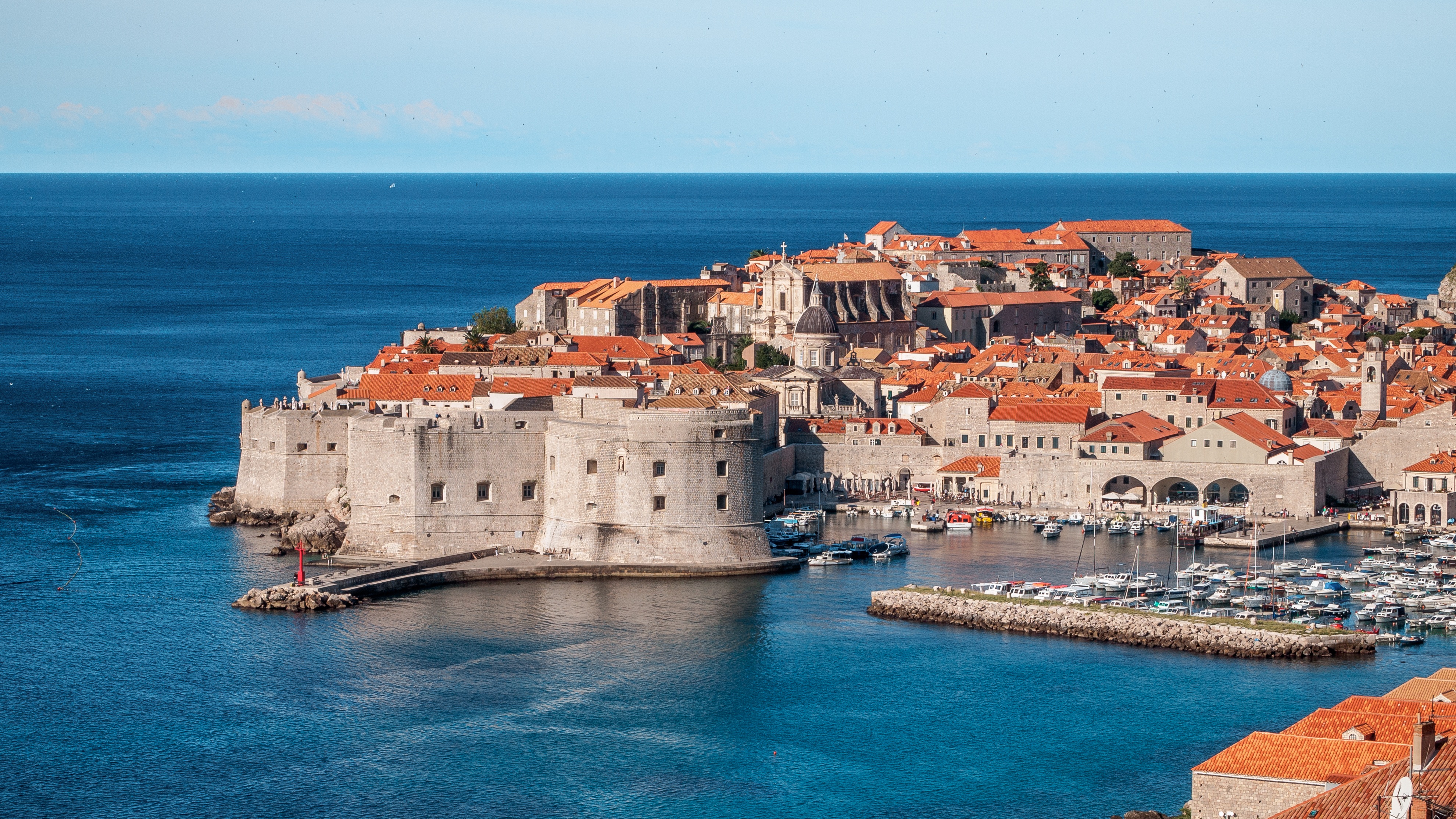 Dubrovnik port, boat rental in croatia