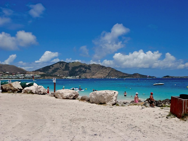 Be sure to visit Orient Bay during your St Martin boat charter