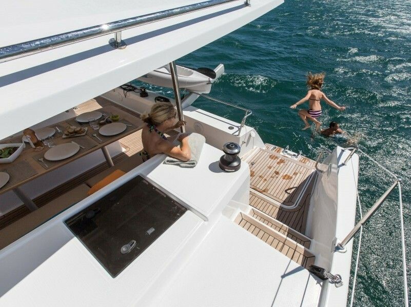 Sail with your family aboard the Fontaine Pajot Helia 44 Evolution