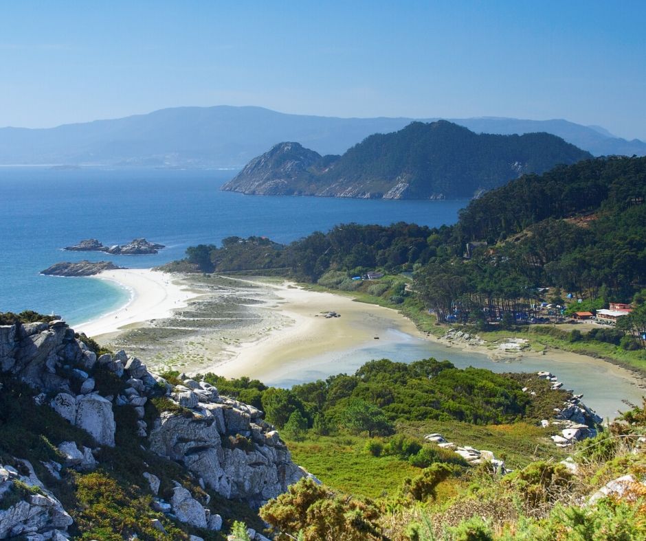 Beautiful Cies Islands in Spain