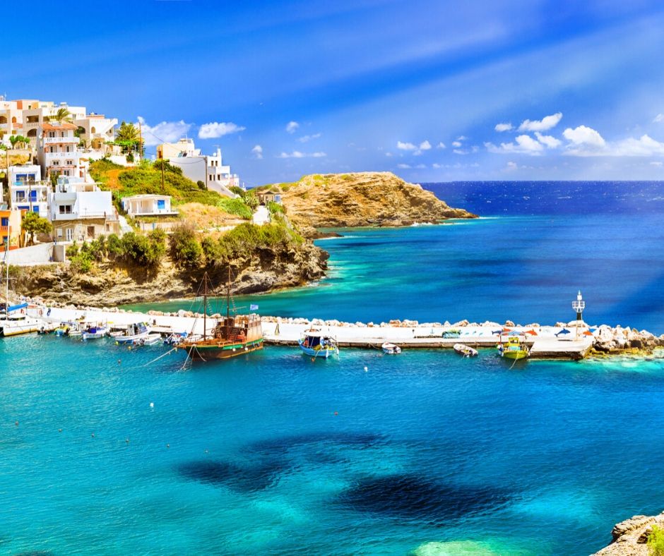 Amazing views of Crete in Greece
