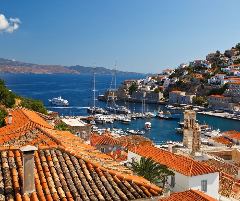 Hydra, the boat island