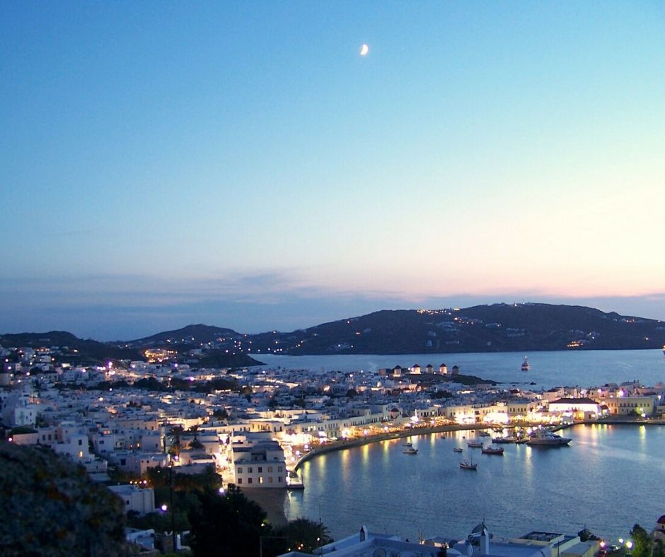 Mykonos night