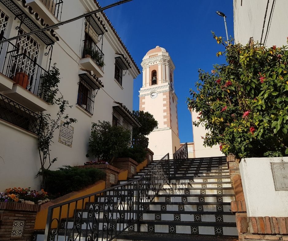 A street in Estepona, a city near Marbella 