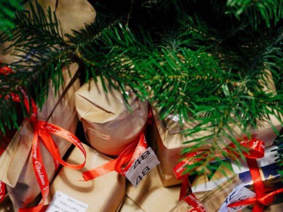 gifts for a sailor lying under a Christmas tree
