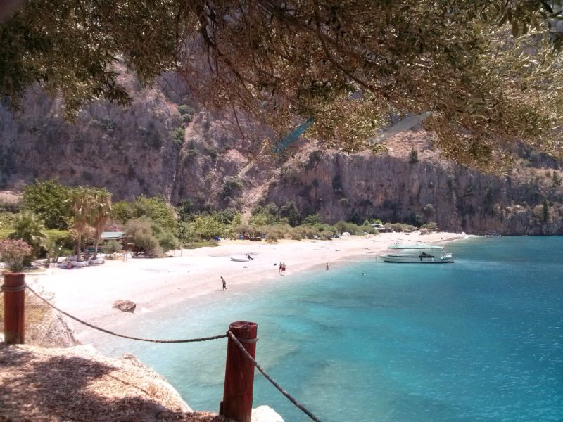 Butterfly Valley, the home of the beautiful Butterfly Beach, Turkey