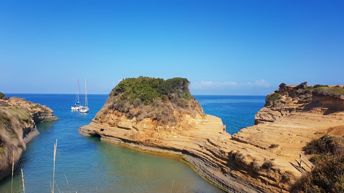 Canal'd'Amour is one of the things you do in Corfu