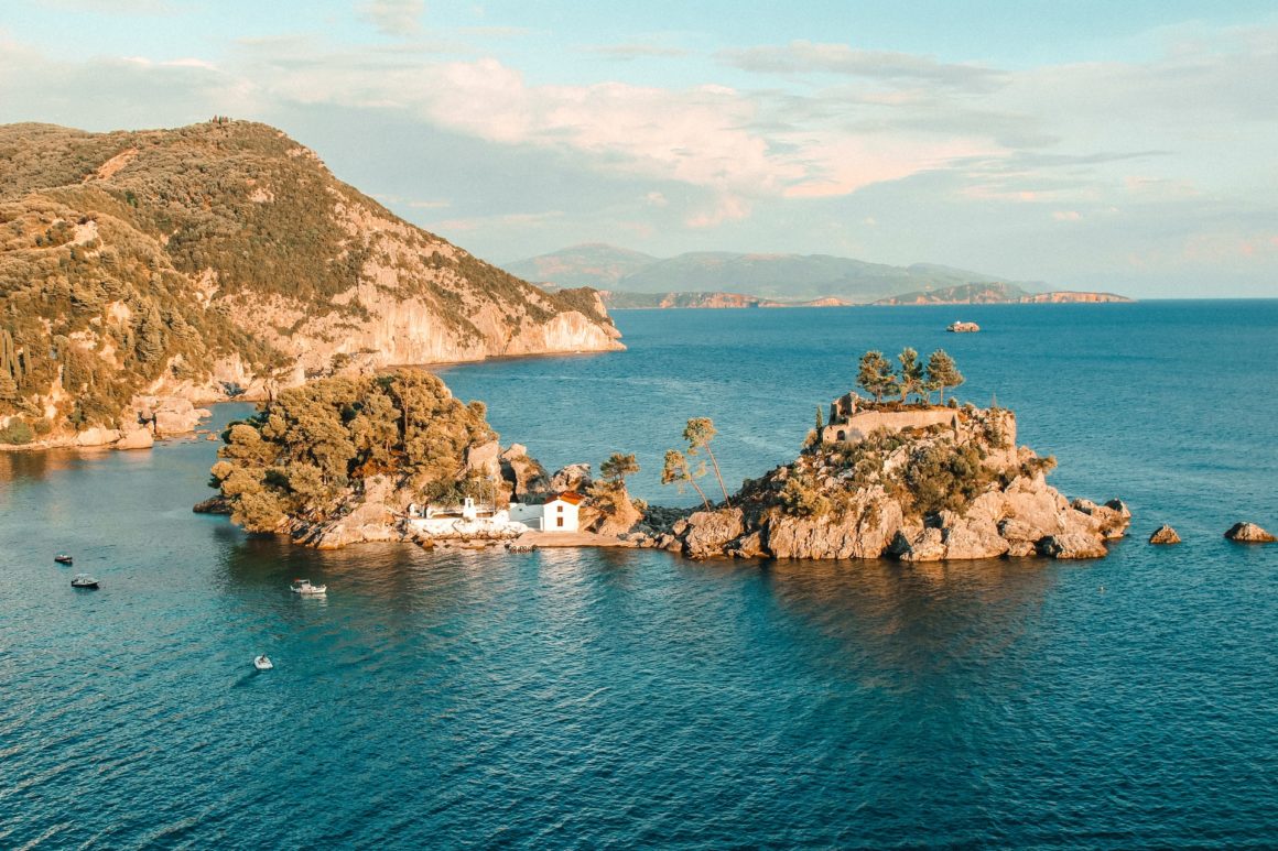 Parga, a must see area for your Ionian Island holiday on the coast of mainland Greece