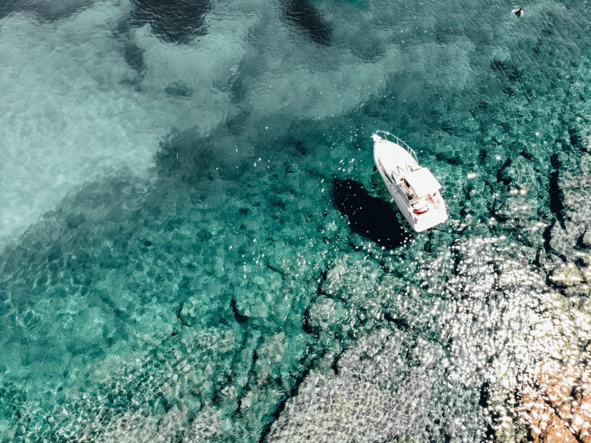 Boat in Dubrovnik, Croatia