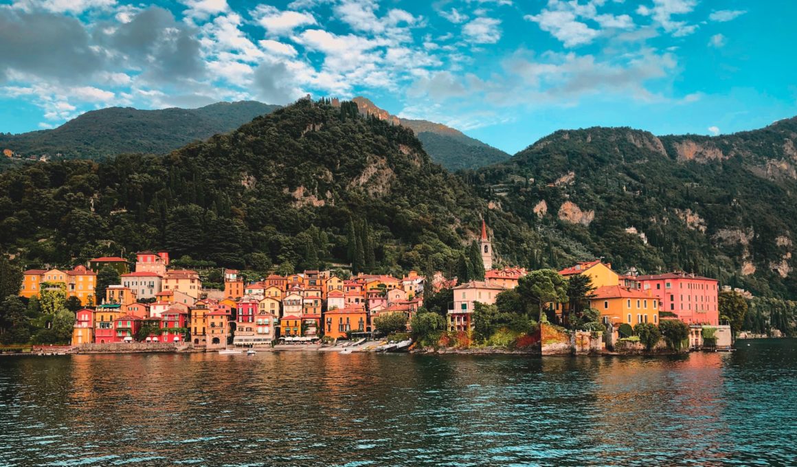 Lake Como by boat