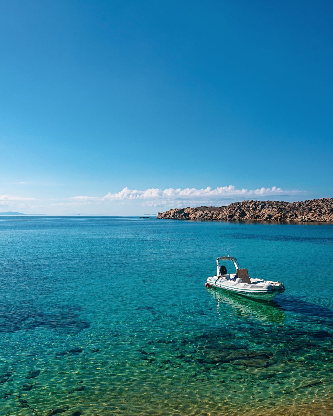 Platis Gialos, one of the Mykonos beaches